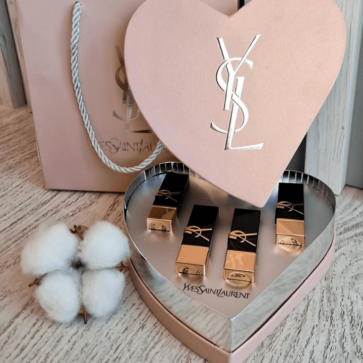 Set YSL Inimioara roz